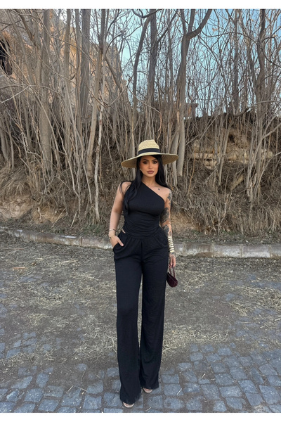 kırmızı butiks Μαύρο Σετ Μονόωμο Διπλό από την Gofre