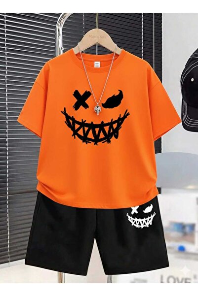 Nice Clothes ΚΑΛΟΚΑΙΡΙΝΟ ΠΑΙΔΙΚΟ ΜΠΛΟΥΖΑΚΙ ΚΑΙ ΣΟΡΤΣ UNISEX (ΜΑΥΡΟ ΣΧΕΔΙΟ ΧΑΧ...