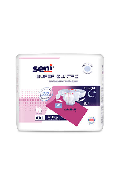 Seni Super Quatro XXL 10 Bucăți
