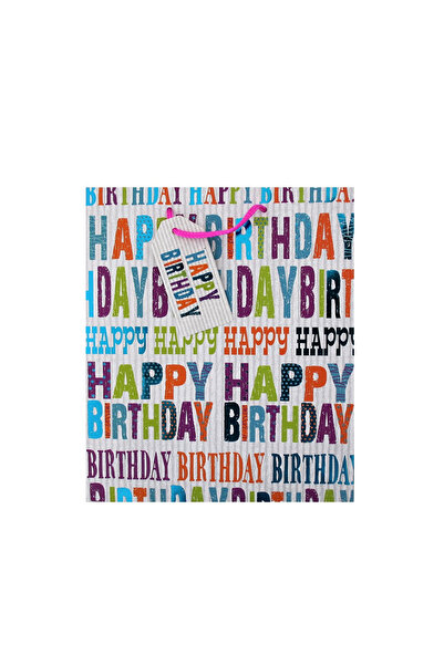 Eurowrap L BIRTHDAY SMART Χάρτινη Τσάντα Δώρου