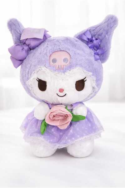 Sekk O Kawaii Sanrio Kuromi Peluş Oyuncak 30 cm ÜRÜN GÖRSELLERDEKİ MODELLERDEN 1 ADET GÖNDERİLMEKTEDİR.