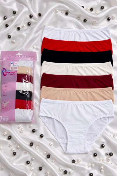 Bonnie Clyde Women's Assorted Color Daily Comfortable 7-Piece Panties Group