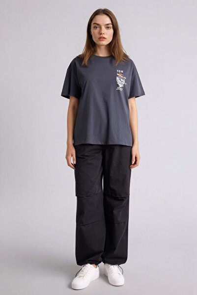 DeFacto Παντελόνι Gabardine με κανονική μέση γραμμή και κανονικό μήκος E2162A...