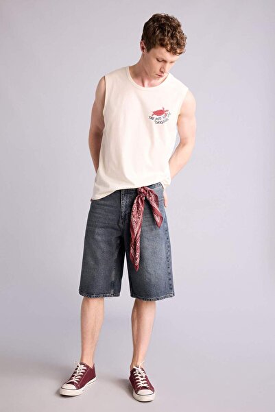 DeFacto Φαρδιά Βερμούδα H6281AX26SP