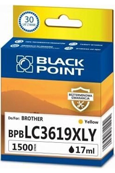Black Point Ink Cartridge BPBLC3619XLY replacement for Brother LC-3619XLY yellow
