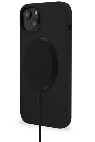 Other Husă de silicon Decoded pentru iPhone 14 Plus, Culoare Antracit