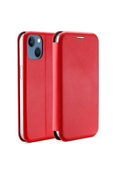 Beline Husă tip carte magnetică iPhone 15 Plus 6,7 " roșie