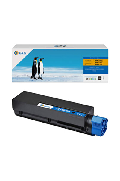 G&G Toner cartridge compatible toner cartridge with OKI 45807102, NT-FOB432C,...