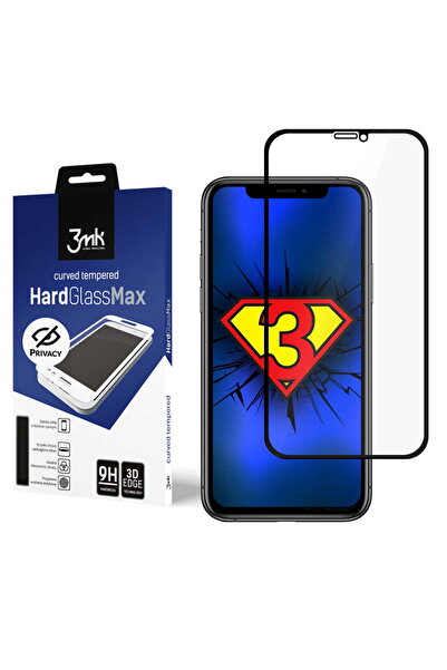 3MK HardGlass Max Privacy Apple iPhone 11 negru