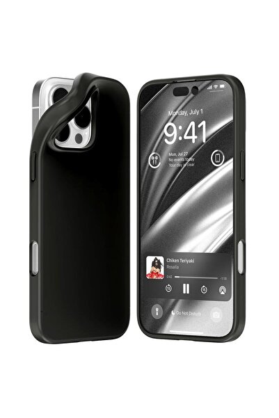 Mercury Husă SF Jelly iPhone 16 Pro Max (6.9), NEGRU/NEGRU
