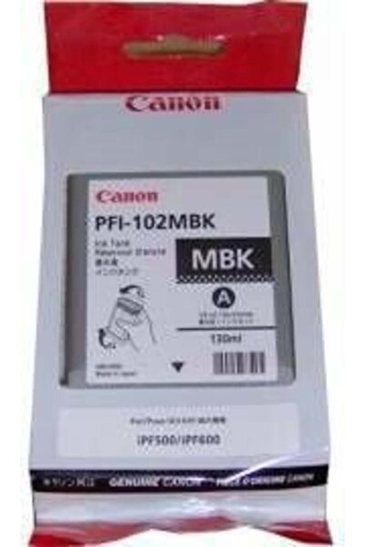Canon cartuș de cerneală PFI-102MBK (negru mat)