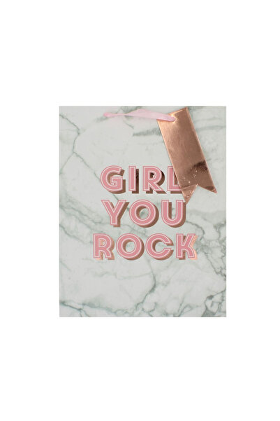 Eurowrap Κορίτσι, είσαι φοβερός/η, χάρτινη τσάντα δώρου