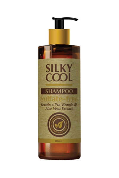 Silky Cool Sulfate-Free Shampoo – Moisturizing Gentle Cleanser for All Hair T...