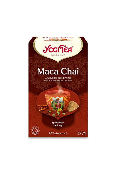 Yogi Tea Organic Maca Chai Tea, 17x2.1g (35.7g)