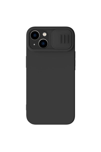 Nillkin CamShield Silicon mătăsos MagSafe Apple iPhone 14 Plus / 15 Plus negru