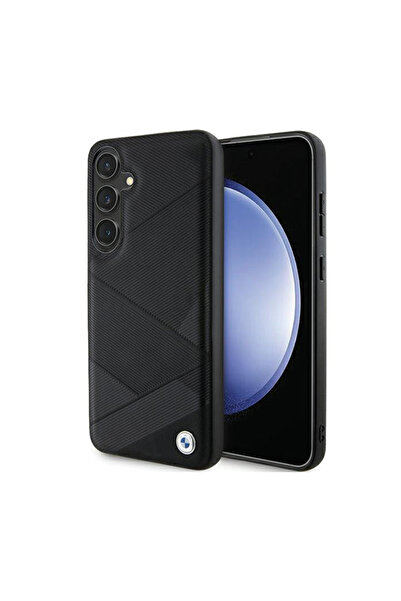 BMW BMHCS24M23RCGPK Samsung Galaxy S24+ Plus husă rigidă din piele Signature ...