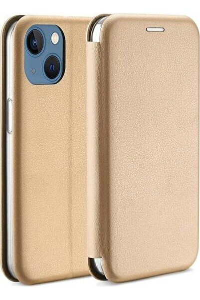 Beline Husă tip carte magnetică pentru iPhone 14/13 6.1 " auriu