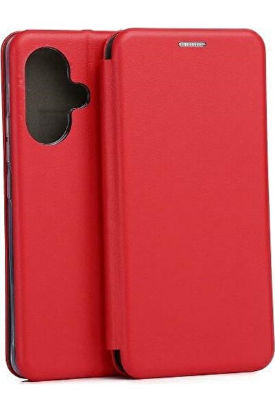 Beline Husă tip carte magnetică Xiaomi Redmi Note 13 Pro+ 5g Roșu/Roșu