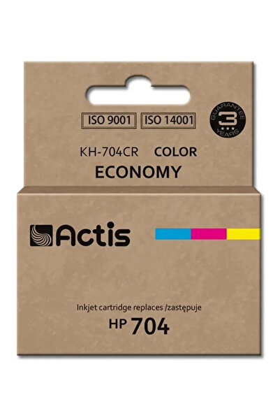Other Ink Cartridge Actis KH-704CR (HP No. 704 CN693AE) Color