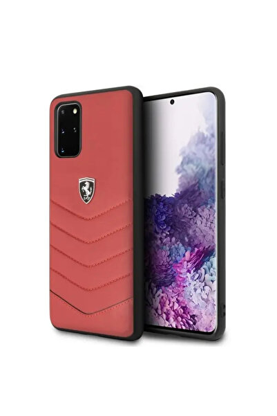 Ferrari Husă rigidă pentru Samsung Galaxy S20 Plus roșu/roșu Heritage