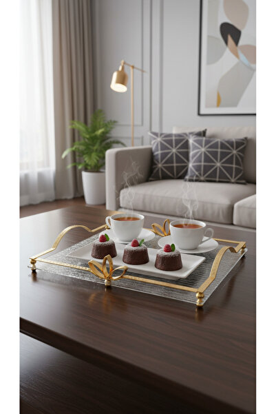 Generic An elegant and versatile serving tray for hospitality