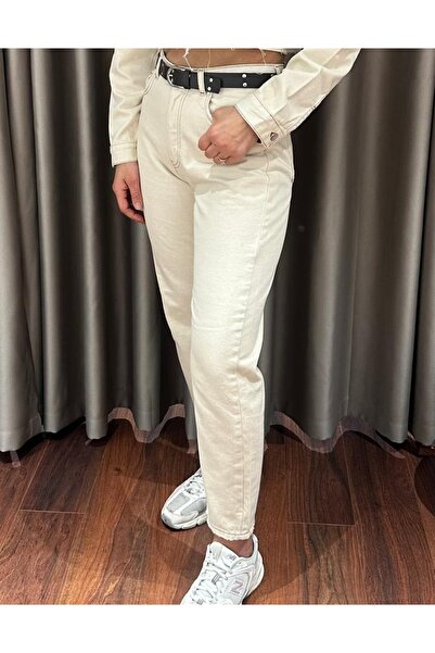 MODA Luna Mom Fit Denim Pants