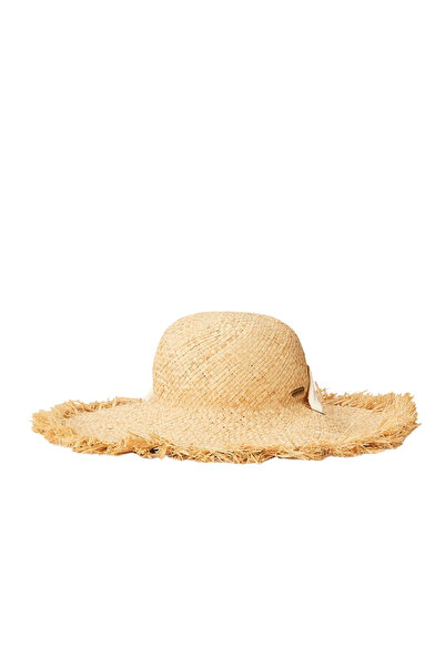 Rip Curl WATEGOS Ψάθινο Καπέλο Μποέμ με Κρόσσια Μ