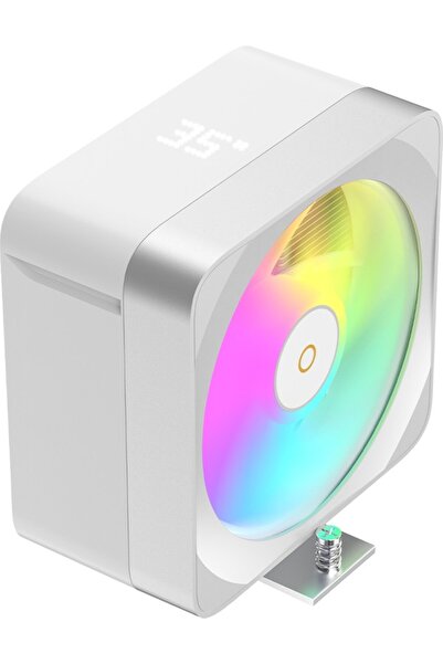 OCYPUS Delta A40 Ex Beyaz Digital 120 mm INTEL(1700P/1851P)-AMD Uyumlu Hava S...