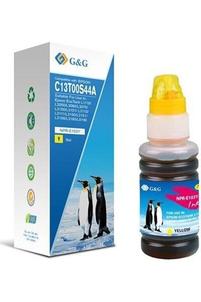 G&G ink cartridge compatible ink/ink cartridge with C13T00S44A, NPR-E103Y-70m...
