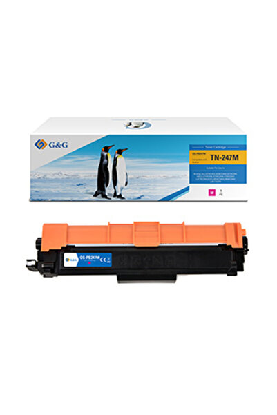 G&G compatible toner with Brother TN247M, NT-PB247M, magenta, 2300s