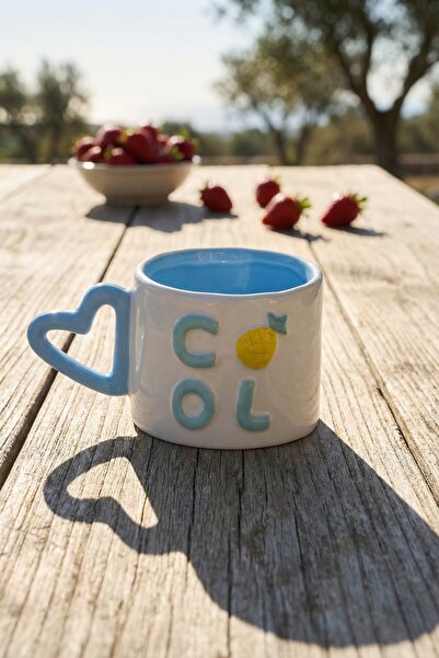 ACAR Heart Cool Porcelain Mug - 360 ml