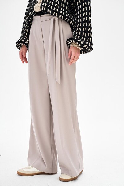 Blue Shadow Pantaloni de damă Roza Latte 44