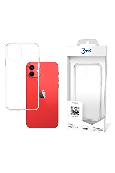 3MK ALL-SAFE AC IPHONE 12 MINI 5.4 " CARCASA ARMORIZATĂ TRANSPARENTĂ