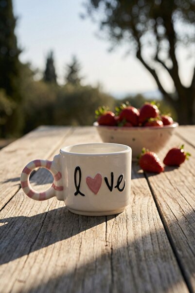 ACAR كوب بورسلين فالنتاين لاف - 425 مل