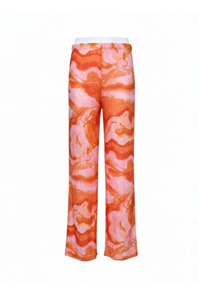 AQUELLA Renkli Desenli Pantolon