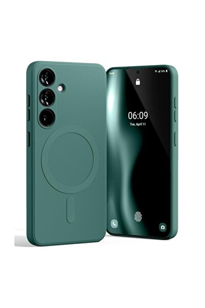 Mercury Husă semi-siliconică MagSafe pentru iPhone 16 Pro (6.3), VERDE/VERDE