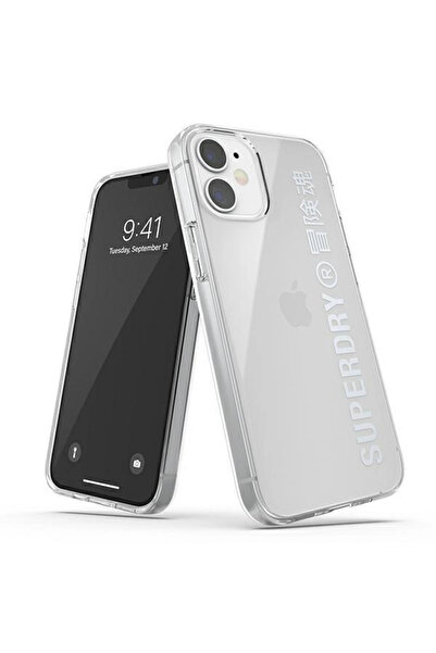 Dr Nona SuperDry Snap iPhone 12 mini Husă transparentă argintie 42590