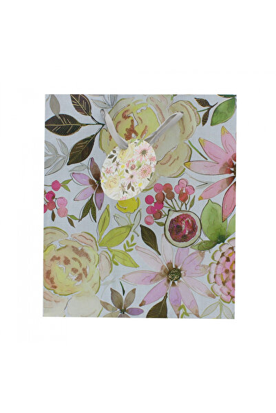 Eurowrap XL Φλοράλ Χάρτινη Τσάντα Δώρου
