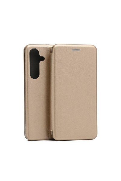 Beline Husă tip carte magnetică Samsung S24 S921 auriu