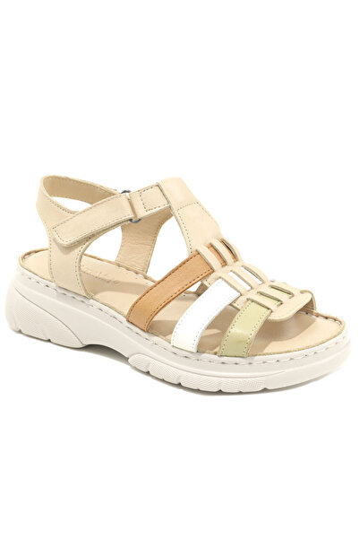 Anna Viotti Sandale dama D60 336-bej multicolor-37