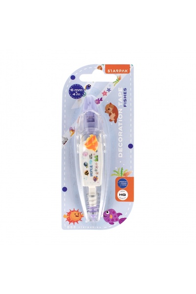 Starpak Bandă adezivă specială Fish Tape Decoration 6mm mix 4m (529940)