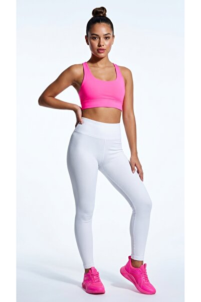 HOXİE Women's High Waist Corded Daily Leggings