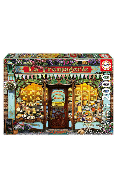 Educa Puzzle 2000 Pieces of Beautiful Cheese Shop 20264