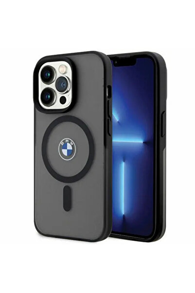 BMW BMHMP14LDSLK iPhone 14 Pro 6.1 " carcasă rigidă neagră Signature MagSafe
