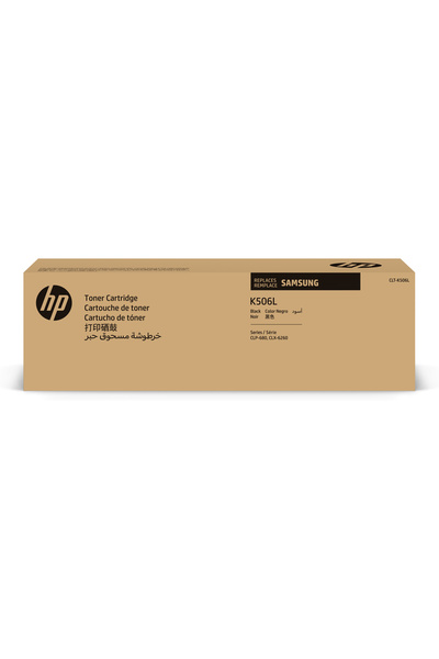 Samsung CLT-K506L - Randament ridicat - negru - original - cartuș de toner (S...