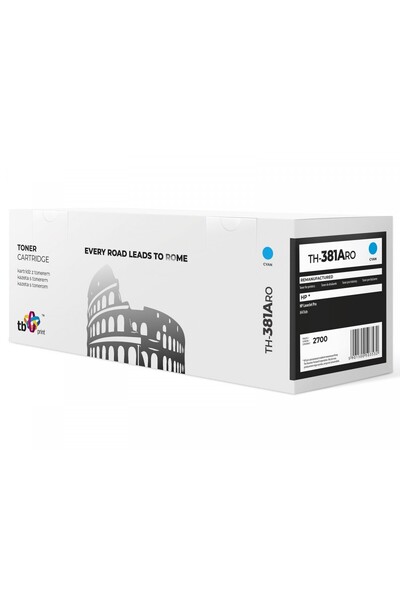 TB Print Cyan Toner Cartridge Replacement for 312A (TH-381ARO)