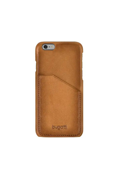 BUGATTI Husă Snap Case Londra iPhone 6/6S cognac/cognac 26089