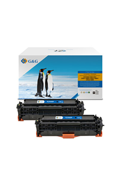 G&G Toner cartridge compatible toner cartridge with HP CC530A, CE410X, CF380X...
