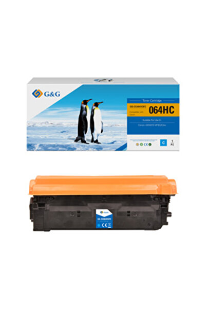 G&G Cartuș toner compatibil cu Canon 064 H C, NT-CC064XQFC-RC, cyan, 10500 pa...