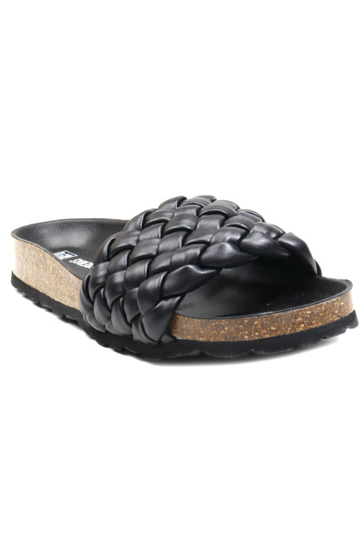 VERBENAS Papuci dama RICA TRENZA SOFT-negru-38